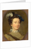 Girl in a Plumed Hat by William Hogarth
