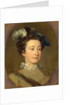 Girl in a Plumed Hat by William Hogarth