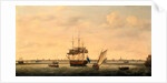 The Frigate 'Surprise' at Anchor off Great Yarmouth, Norfolk by Francis Holman