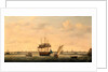The Frigate 'Surprise' at Anchor off Great Yarmouth, Norfolk by Francis Holman