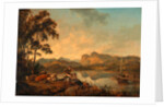 Langdale Pikes from Lowood by Julius Caesar Ibbetson