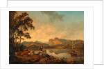 Langdale Pikes from Lowood by Julius Caesar Ibbetson