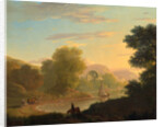 An Imaginary Coast Scene, with the Temple of Venus at Baiae by Thomas Jones