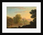 An Imaginary Coast Scene, with the Temple of Venus at Baiae by Thomas Jones