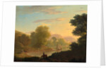 An Imaginary Coast Scene, with the Temple of Venus at Baiae by Thomas Jones