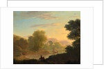 An Imaginary Coast Scene, with the Temple of Venus at Baiae by Thomas Jones