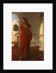 Dancing Girl An Indian Dancing Girl with a Hookah by Tilly Kettle