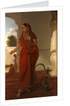 Dancing Girl An Indian Dancing Girl with a Hookah by Tilly Kettle