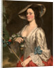 Portrait of a Woman A Woman in Shepherdess' Costume by George Knapton