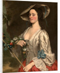 Portrait of a Woman A Woman in Shepherdess' Costume by George Knapton