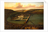 The Southeast Prospect of Hampton Court, Herefordshire by Leonard Knyff