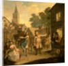 Hob Continues Dancing in Spite of his Father by John Laguerre