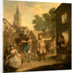 Hob Continues Dancing in Spite of his Father by John Laguerre