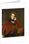 George James Welbore Agar-Ellis, later 1st Lord Dover by Sir Thomas Lawrence