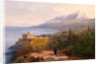 Mount Athos and the Monastery of Stavronikétes by Edward Lear