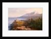 Mount Athos and the Monastery of Stavronikétes by Edward Lear