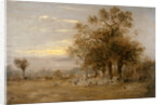 Sheep Grazing by John Linnell