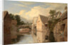 Cottages by a River by William Linton