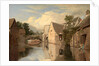 Cottages by a River by William Linton