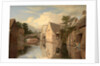 Cottages by a River by William Linton