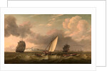 A Packet Boat Under Sail in a Breeze off the South Foreland by Thomas Luny