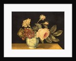 Flowers in a Delft Jar by Alexander Marshal