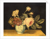 Flowers in a Delft Jar by Alexander Marshal