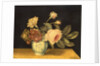 Flowers in a Delft Jar by Alexander Marshal