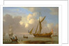 Royal Yacht Becalmed at Anchor by Peter Monamy