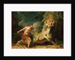 Man attacking a monster by John Hamilton Mortimer