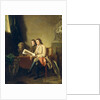 Portrait of a Man and a Boy Looking at Prints by John Hamilton Mortimer