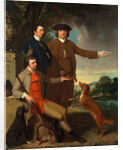 Self-Portrait with His Father and His Brother by John Hamilton Mortimer