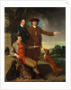 Self-Portrait with His Father and His Brother by John Hamilton Mortimer