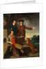 Self-Portrait with His Father and His Brother by John Hamilton Mortimer