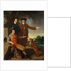 Self-Portrait with His Father and His Brother by John Hamilton Mortimer