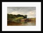 Hanham Lock on the Avon by William James Muller