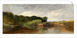 Hanham Lock on the Avon by William James Muller