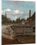 Lock gate by William Mulready