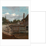 Lock gate by William Mulready