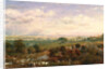London from Islington Hill by Frederick Nash