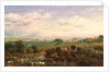 London from Islington Hill by Frederick Nash