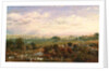 London from Islington Hill by Frederick Nash