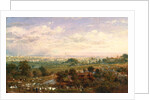 London from Islington Hill by Frederick Nash