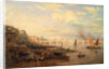 The Thames and Waterloo Bridge from Somerset House by London Frederick Nash
