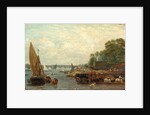 Westminster Bridge by London Frederick Nash