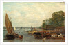 Westminster Bridge by London Frederick Nash