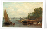 Westminster Bridge by London Frederick Nash