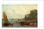 Westminster Bridge by London Frederick Nash