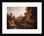 Hawthornden Castle, near Edinburgh by Alexander Nasmyth