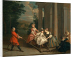 Children Playing with a Hobby Horse by Joseph Francis Nollekens